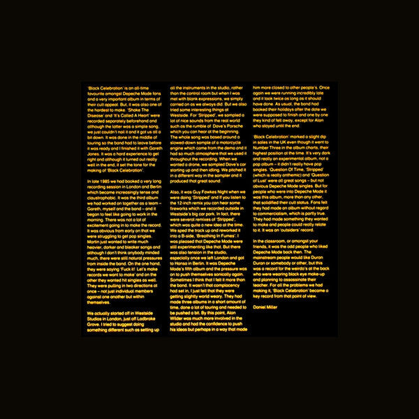 Depeche Mode ~ Black Celebration (Vinyl) - Djungel & Jazz
