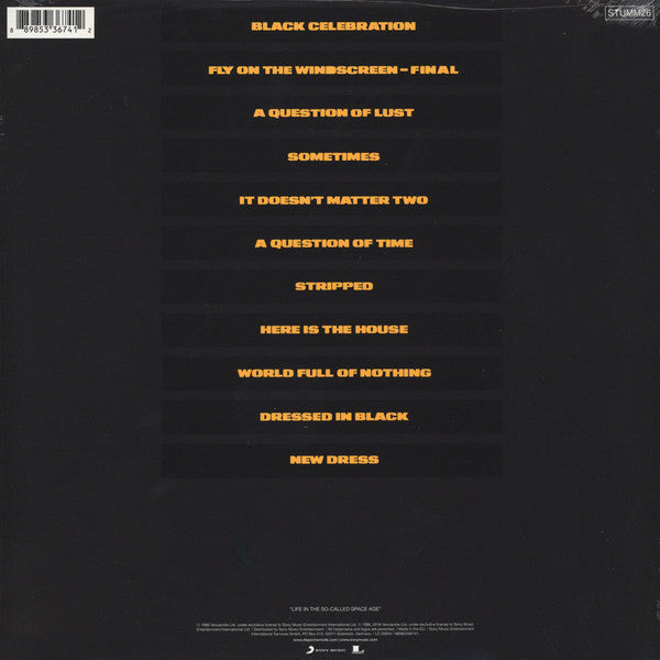 Depeche Mode ~ Black Celebration (Vinyl) - Djungel & Jazz