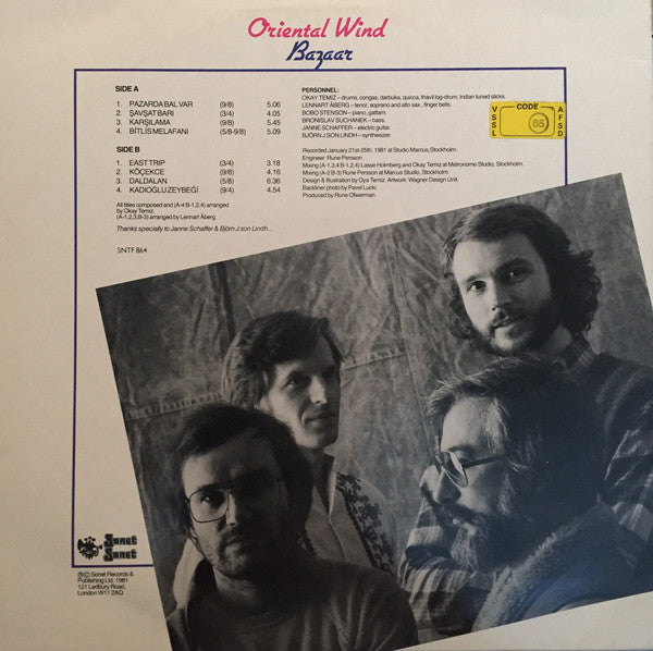 Oriental Wind : Bazaar (LP, Album)