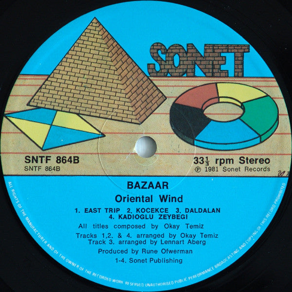 Oriental Wind : Bazaar (LP, Album)