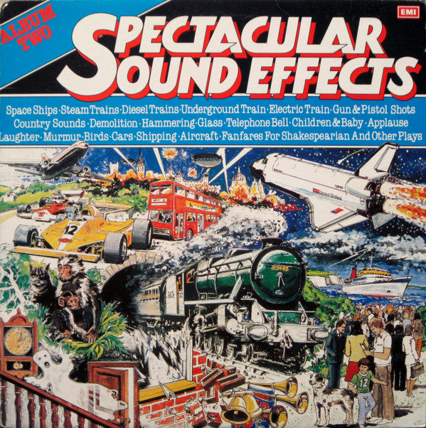 No Artist ~ Spectacular Sound Effects (Album Two) (Vinyl) - Djungel & Jazz