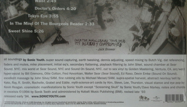 Sonic Youth ~ Experimental Jet Set, Trash And No Star (Vinyl) - Djungel & Jazz
