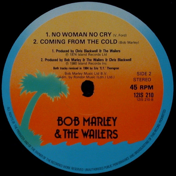 Bob Marley & The Wailers : Could You Be Loved (12")