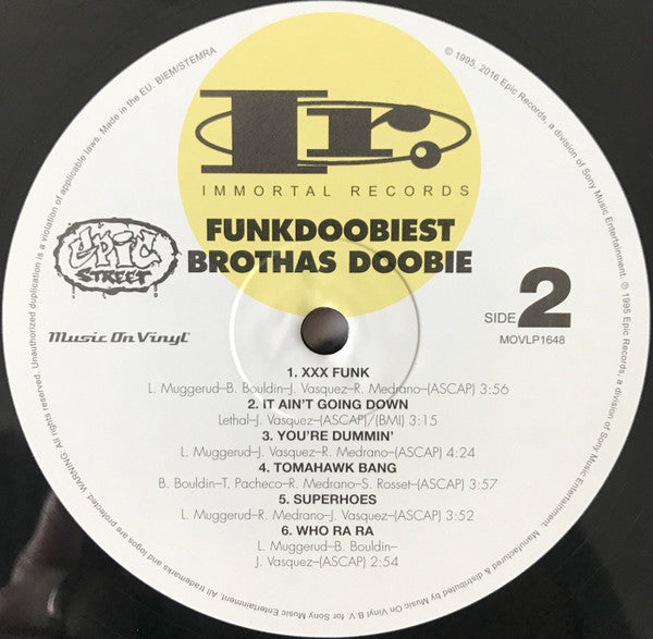 Funkdoobiest ~ Brothas Doobie (Vinyl) - Djungel & Jazz