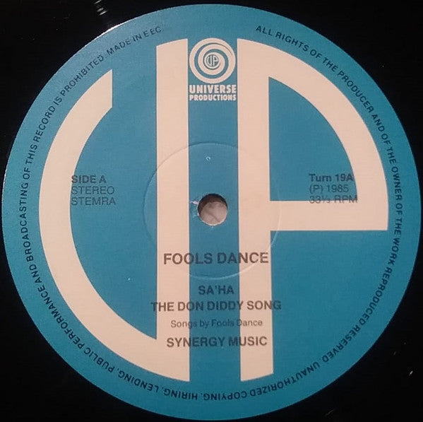 Fools Dance ~ Fools Dance (Vinyl) - Djungel & Jazz