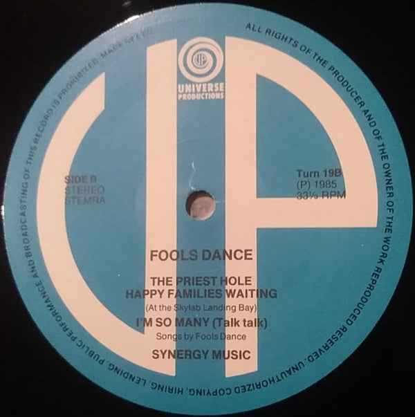 Fools Dance ~ Fools Dance (Vinyl) - Djungel & Jazz