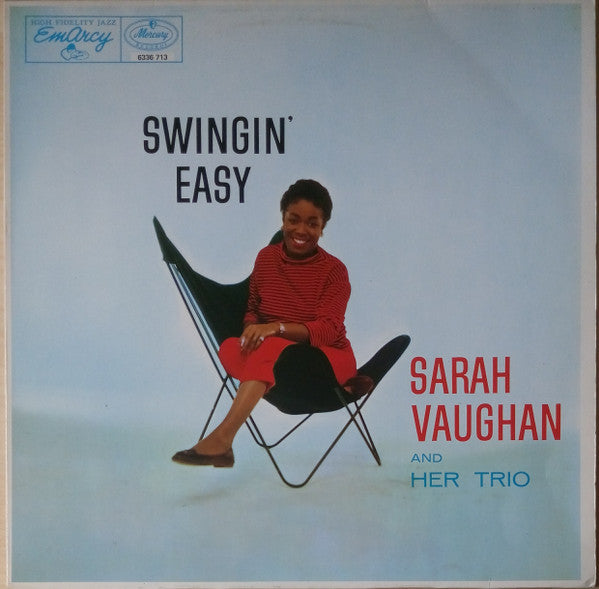 Sarah Vaughan And Her Trio ~ Swingin' Easy (Vinyl) - Djungel & Jazz