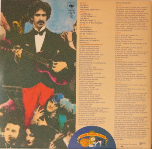 Frank Zappa ~ Tinsel Town Rebellion (Vinyl) - Djungel & Jazz