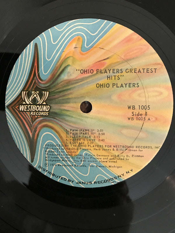 Ohio Players ~ Ohio Players Greatest Hits (Vinyl) - Djungel & Jazz