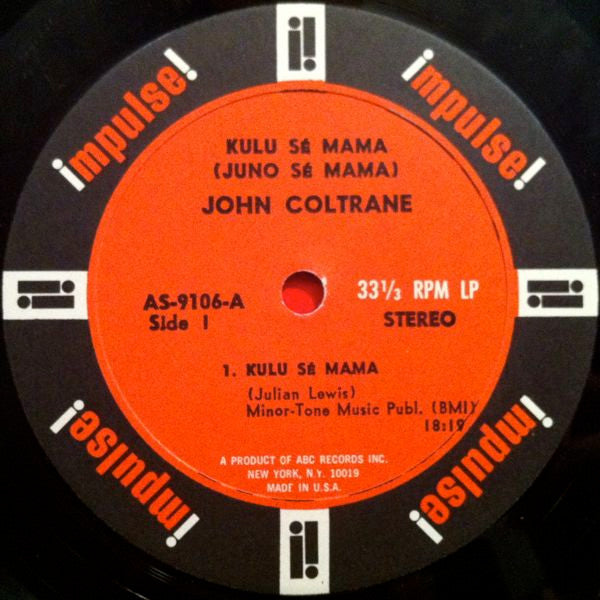 John Coltrane : Kulu Sé Mama (LP, Album, RP)