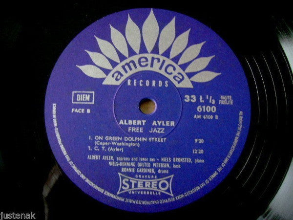 Albert Ayler ~ Free Jazz (Vinyl) - Djungel & Jazz