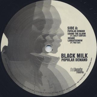 Black Milk ~ Popular Demand (Vinyl) - Djungel & Jazz