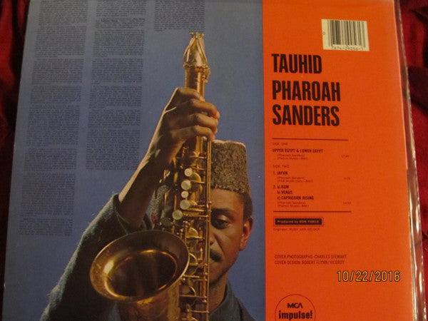 Pharoah Sanders ~ Tauhid (Vinyl) - Djungel & Jazz