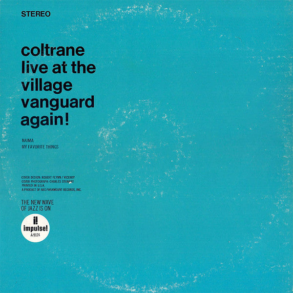 John Coltrane ~ Live At The Village Vanguard Again! (Vinyl) - Djungel & Jazz