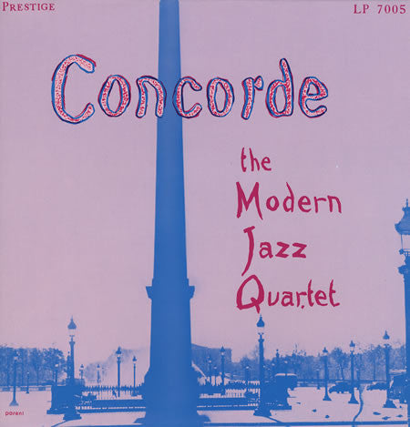 The Modern Jazz Quartet ~ Concorde (Vinyl) - Djungel & Jazz