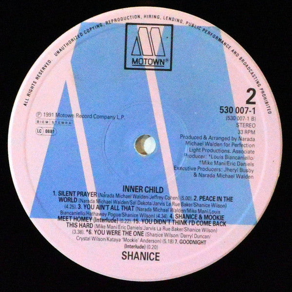 Shanice ~ Inner Child (Vinyl) - Djungel & Jazz