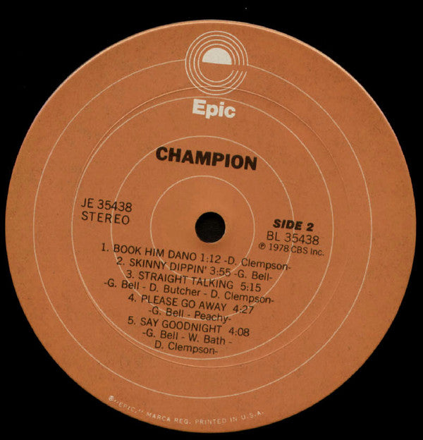 Champion  ~ Champion (Vinyl) - Djungel & Jazz