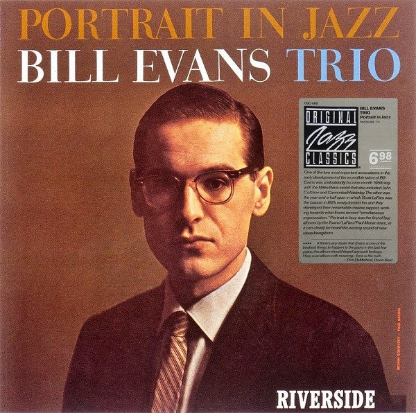 Bill Evans Trio* : Portrait In Jazz (LP, Album, RE)