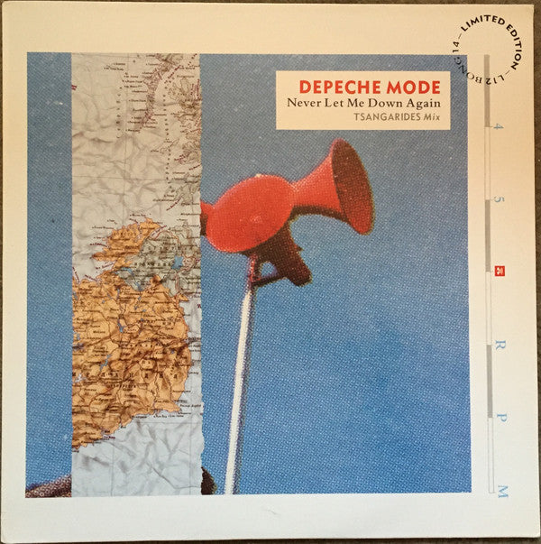 Depeche Mode : Never Let Me Down Again (Tsangarides Mix) (12", Single, Ltd)