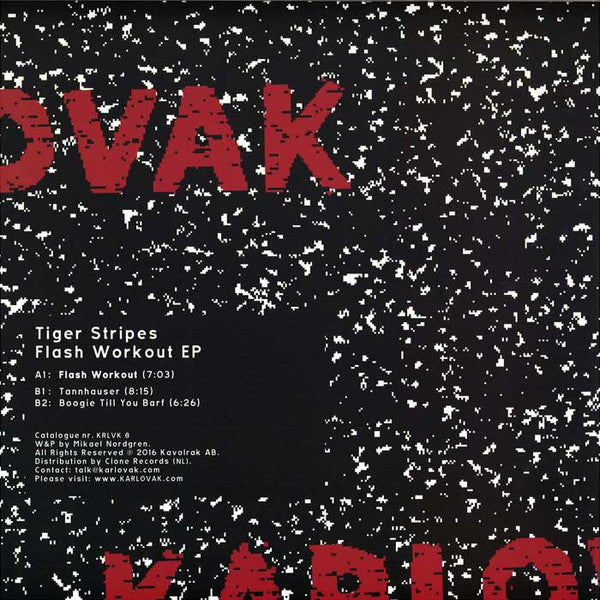 Tiger Stripes ~ Flash Workout EP (Vinyl) - Djungel & Jazz