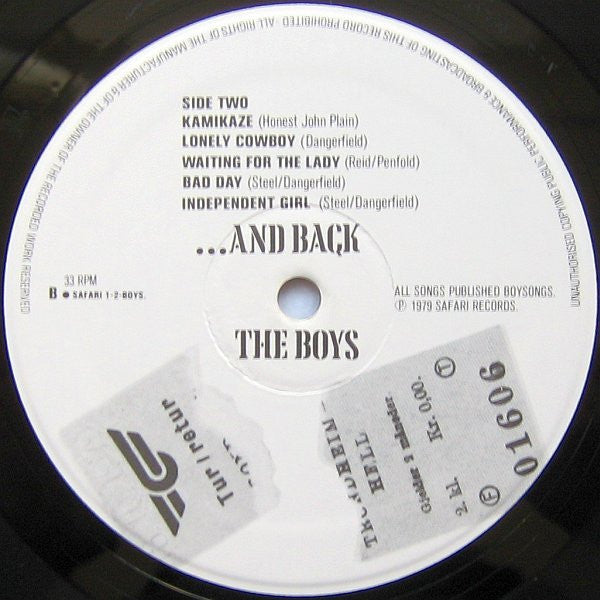 The Boys  ~ To Hell With The Boys (Vinyl) - Djungel & Jazz