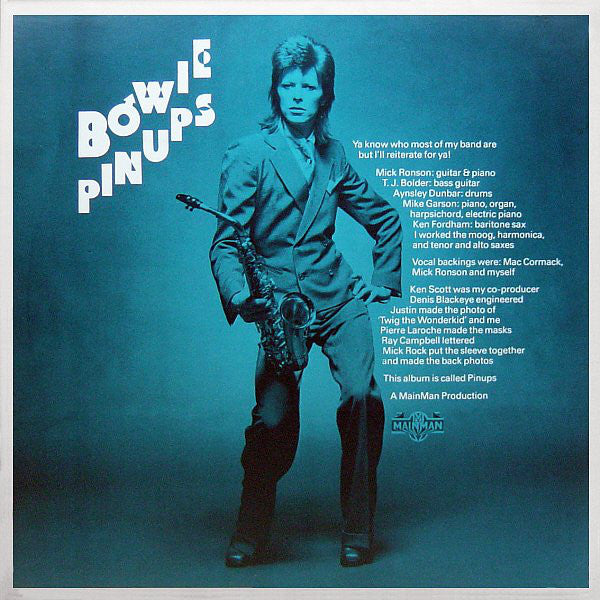 Bowie ~ Pinups (Vinyl) - Djungel & Jazz