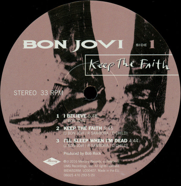 Bon Jovi ~ Keep The Faith (Vinyl) - Djungel & Jazz