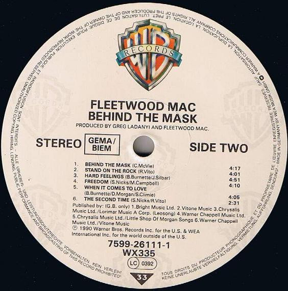 Fleetwood Mac ~ Behind The Mask (Vinyl) - Djungel & Jazz