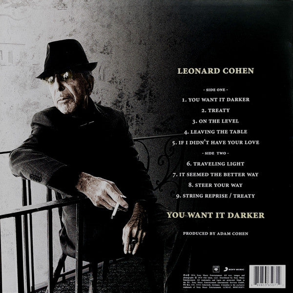Leonard Cohen ~ You Want It Darker (Vinyl) - Djungel & Jazz