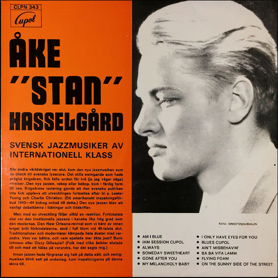 Åke "Stan" Hasselgård ~ Svensk Jazzmusiker Av Internationell Klass (Vinyl) - Djungel & Jazz