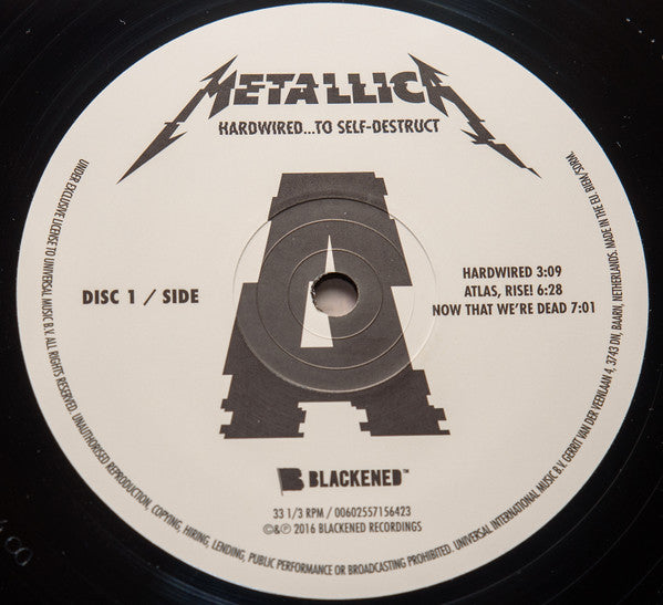 Metallica ~ Hardwired...To Self-Destruct (Vinyl) - Djungel & Jazz