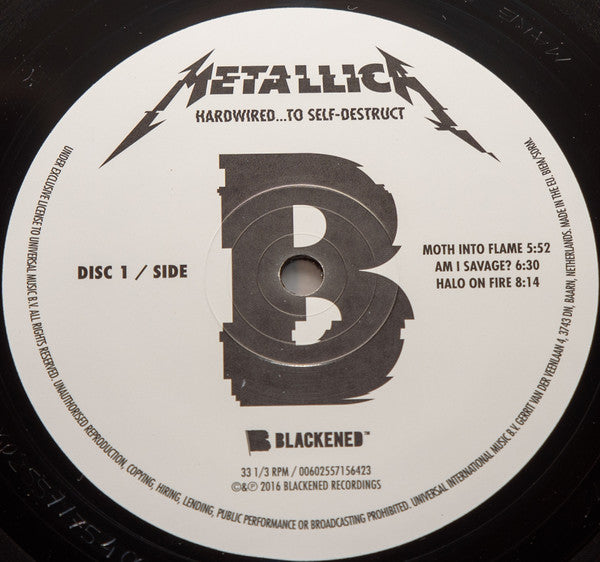 Metallica ~ Hardwired...To Self-Destruct (Vinyl) - Djungel & Jazz