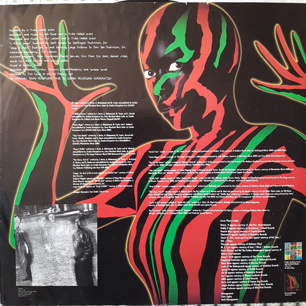 A Tribe Called Quest : Midnight Marauders (LP, Album, Gre)