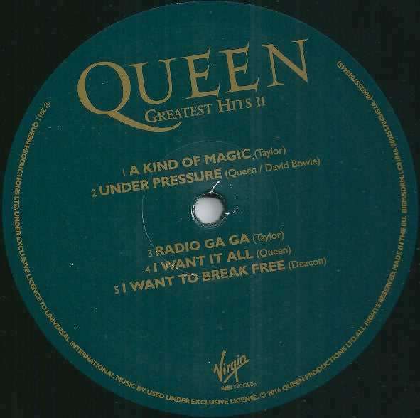 Queen ~ Greatest Hits II (Vinyl) - Djungel & Jazz