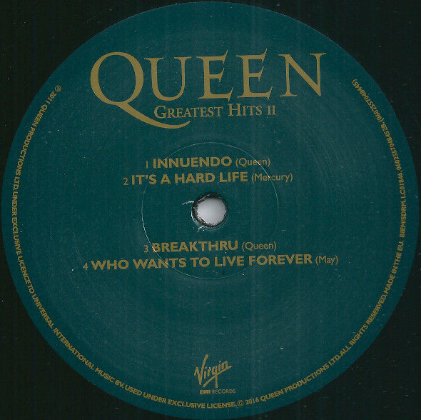 Queen ~ Greatest Hits II (Vinyl) - Djungel & Jazz