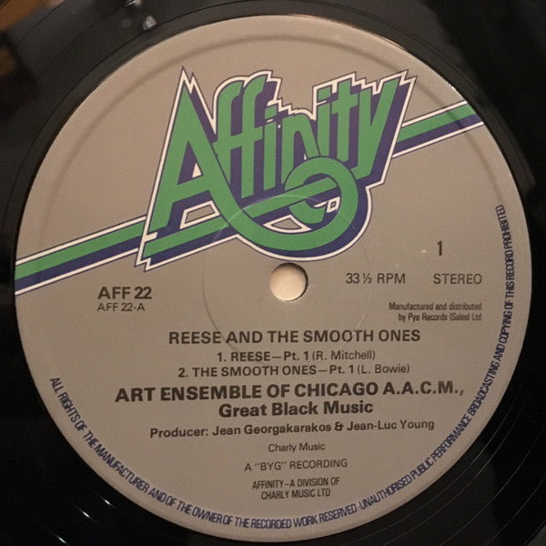 Art Ensemble Of Chicago ~ Reese And The Smooth Ones (Vinyl) - Djungel & Jazz