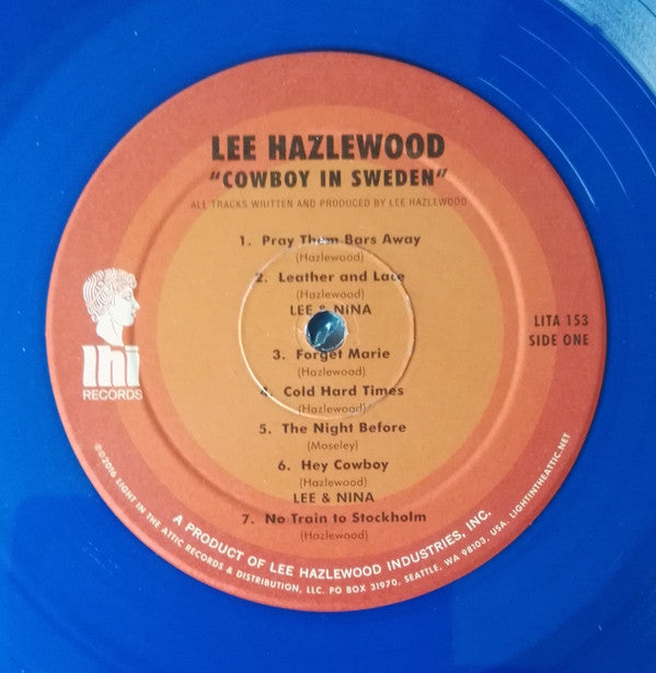 Lee Hazlewood ~ Cowboy In Sweden (Vinyl) - Djungel & Jazz