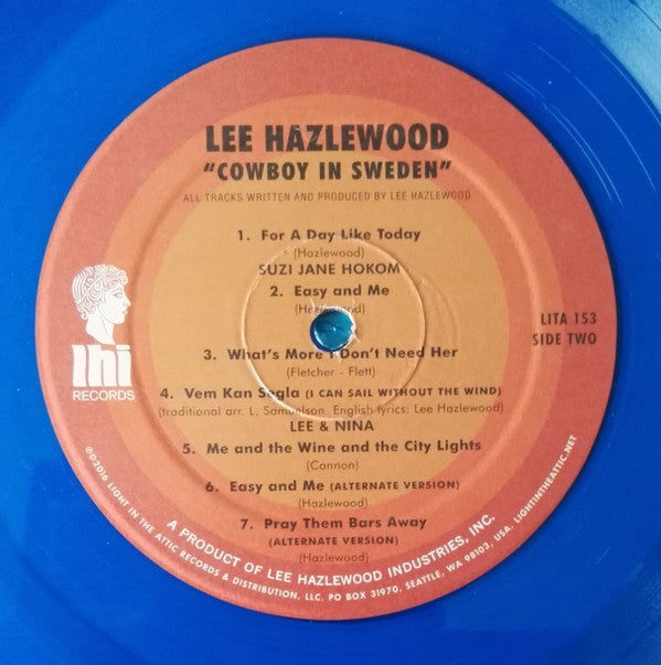 Lee Hazlewood ~ Cowboy In Sweden (Vinyl) - Djungel & Jazz