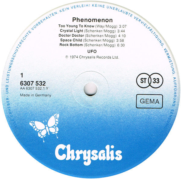 UFO  ~ Phenomenon (Vinyl) - Djungel & Jazz
