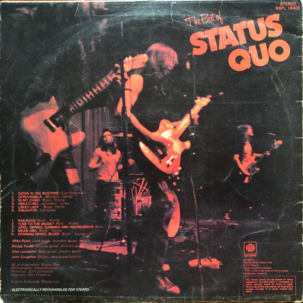 Status Quo ~ The Best Of Status Quo (Vinyl) - Djungel & Jazz