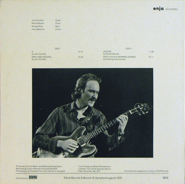 John Scofield ~ Live (Vinyl) - Djungel & Jazz