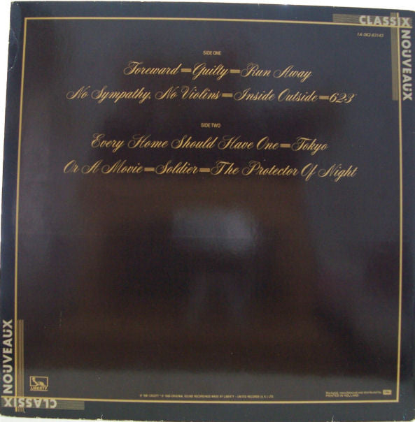 Classix Nouveaux ~ Night People (Vinyl) - Djungel & Jazz