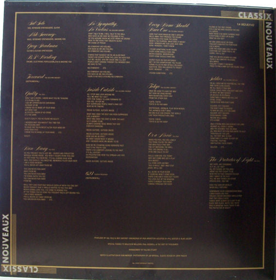 Classix Nouveaux ~ Night People (Vinyl) - Djungel & Jazz