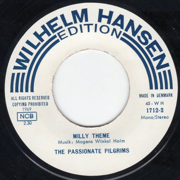 Mogens Winkel Holm, The Passionate Pilgrims ~ Barbel Theme / Milly Theme (Vinyl) - Djungel & Jazz