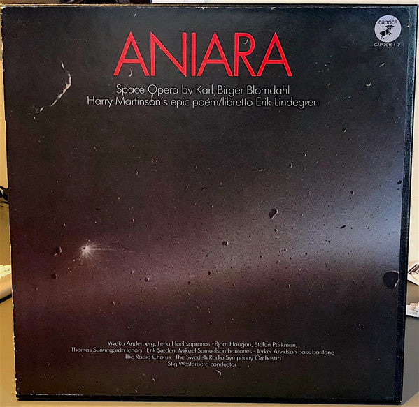 Karl-Birger Blomdahl : Aniara (2xLP + Box)