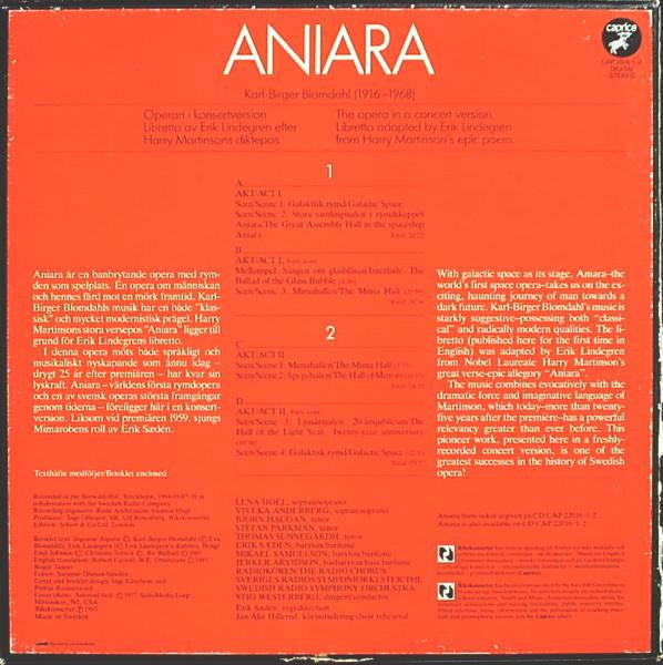 Karl-Birger Blomdahl ~ Aniara (Vinyl) - Djungel & Jazz