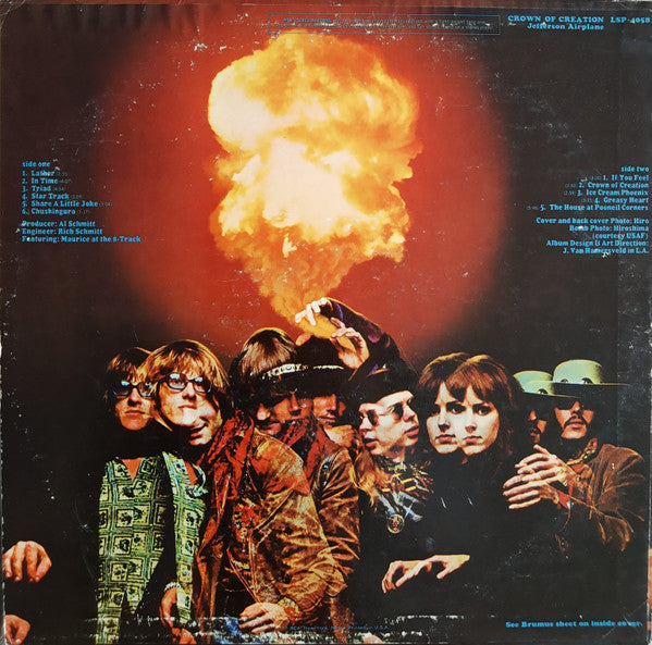 Jefferson Airplane ~ Crown Of Creation (Vinyl) - Djungel & Jazz