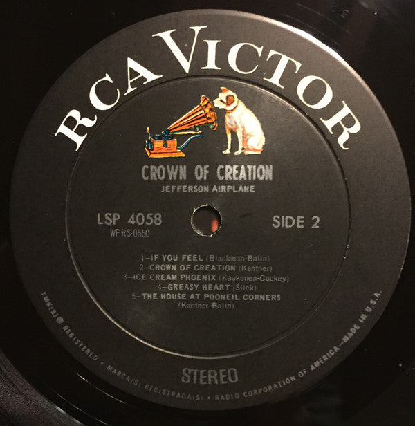 Jefferson Airplane ~ Crown Of Creation (Vinyl) - Djungel & Jazz