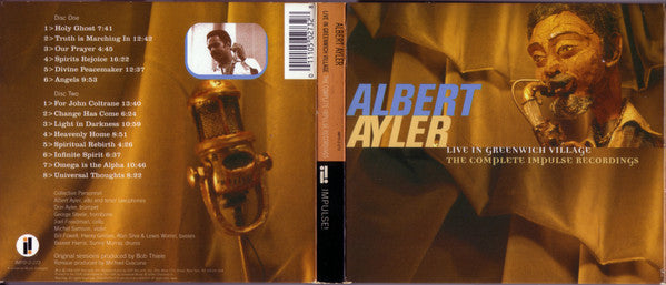 Albert Ayler ~ Live In Greenwich Village - The Complete Impulse Recordings (Vinyl) - Djungel & Jazz