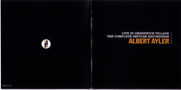 Albert Ayler ~ Live In Greenwich Village - The Complete Impulse Recordings (Vinyl) - Djungel & Jazz